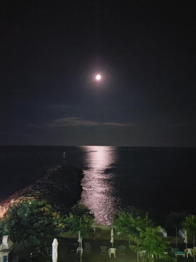 Aparthotel Pansion Alexandros By The Sea Nea Skioni Esterno foto